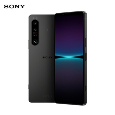 索尼（SONY）Xperia 1 IV 5G旗舰 新一代微单手机 高速三摄 85-125mm光学变焦 4K OLED屏 12GB+256GB 夜烟黑